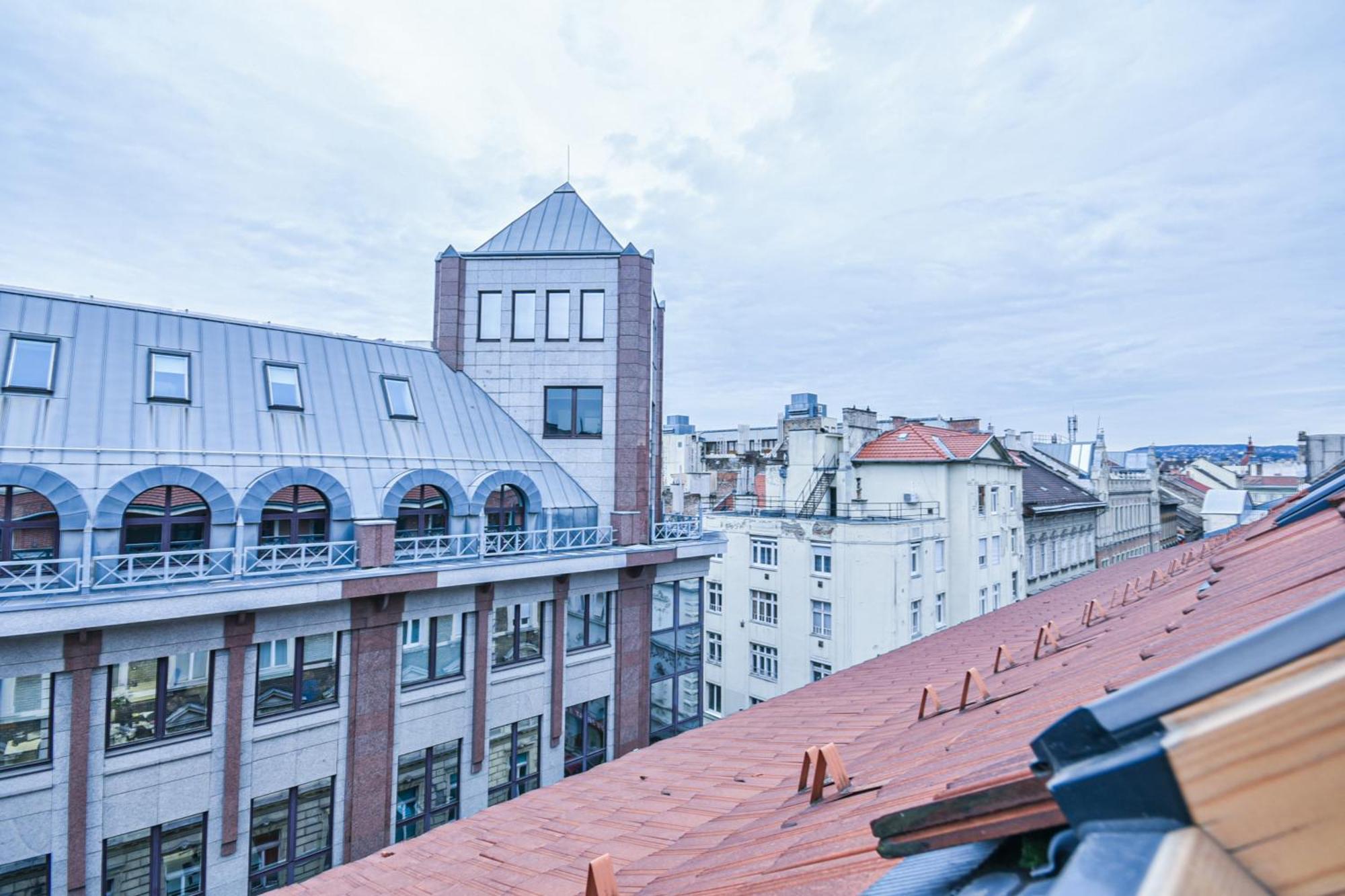 布达佩斯Roof Top Penthouse公寓 外观 照片